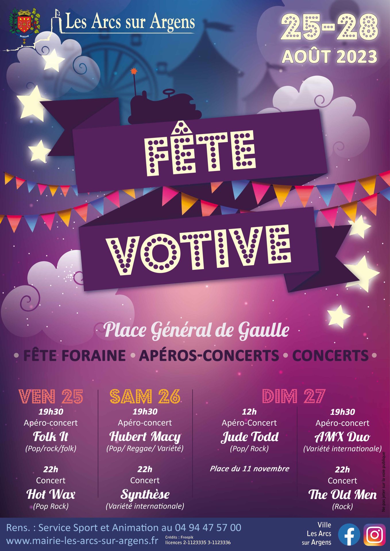 La Fête Votive - Mairie des Arcs sur Argens