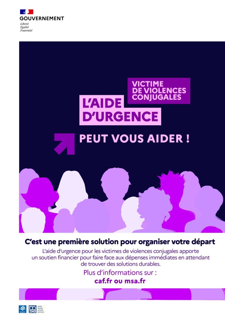 Aides aux victimes de violences conjugales